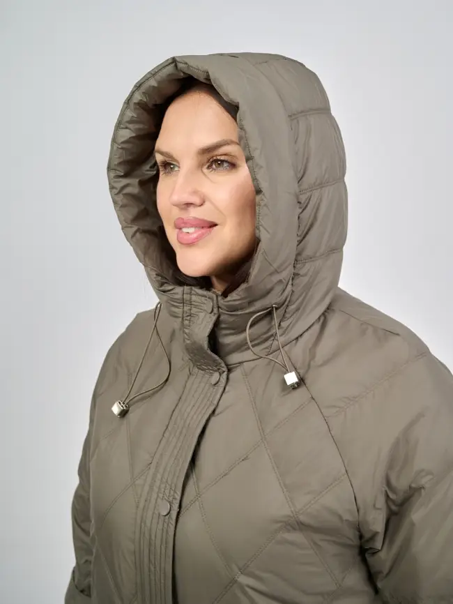 Пуховая куртка ЭттоПлюс 2553 Размер 48-52 фото 187