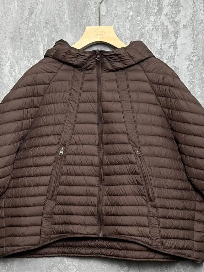 Куртка пуховая легкая 8184 Размер 48-58 фото 29