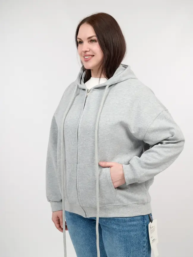 Худи зип оверсайз 505 Размер 50-58 фото 117