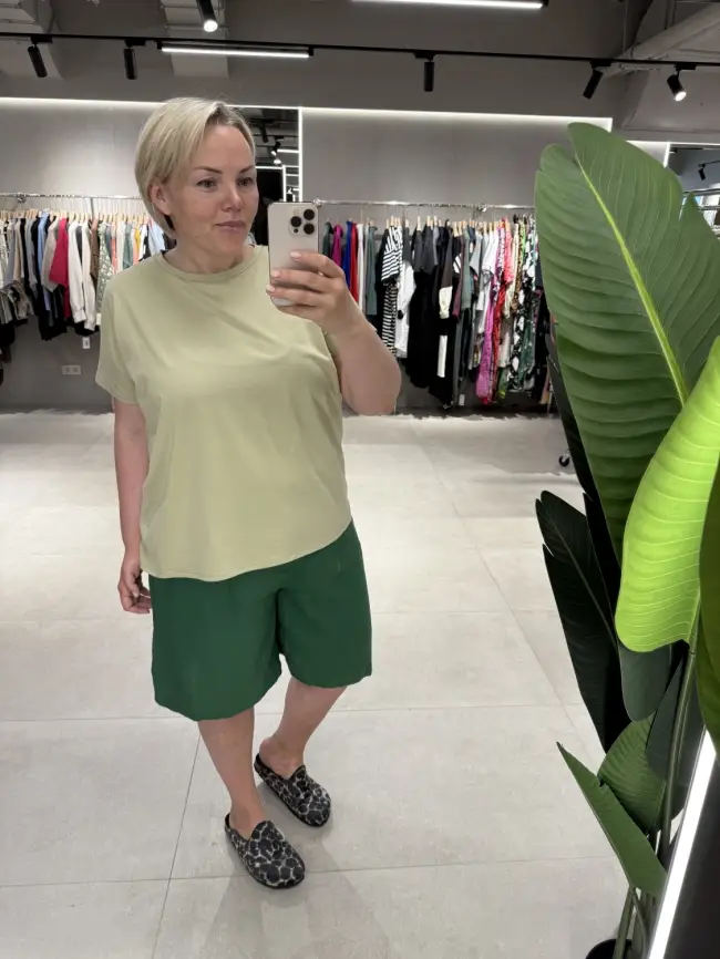 Шорты Лён 2502. фото 16