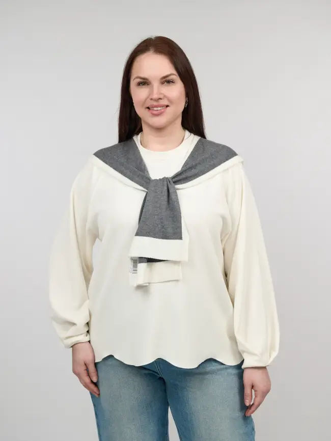 Лонгслив 25198 Размер 50-60 фото 24