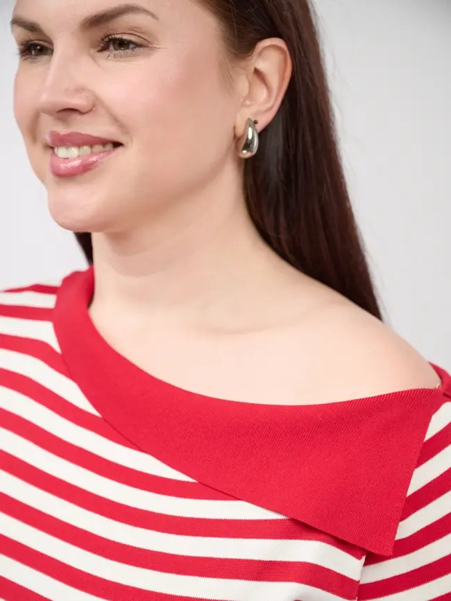 Джемпер короткий рукав 23063 размер 50- 56 фото 4