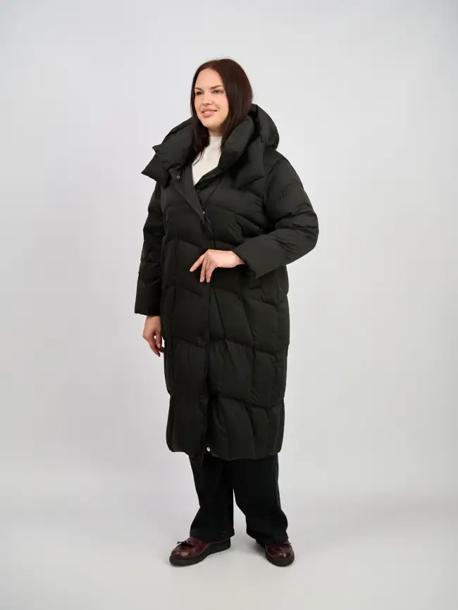 Пальто 5041 Размер 48-54 фото 9