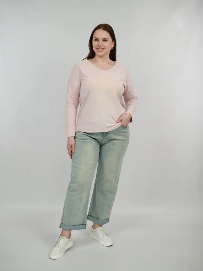 Джинсы с отворотом 36581 фото 9