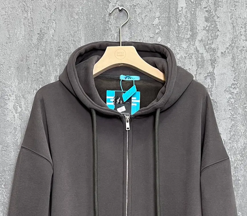 Худи зип утепленное оверсайз размер 50-58 506 фото 149