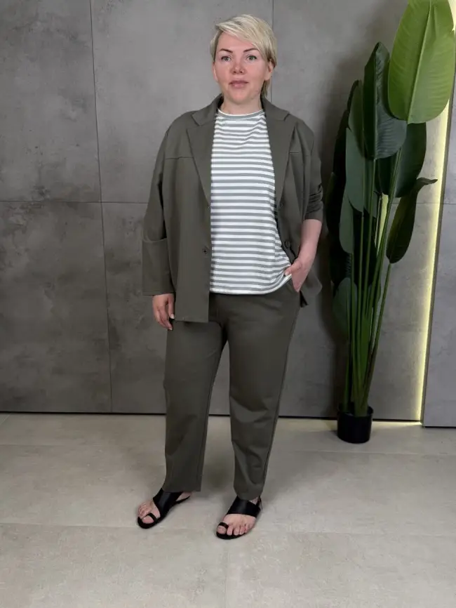 Футболка в полоску ЭттоПлюс 010-1 фото 48