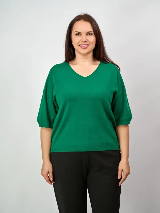 Джемпер 20241 ЭттоПлюс Размер 50-58 фото 154