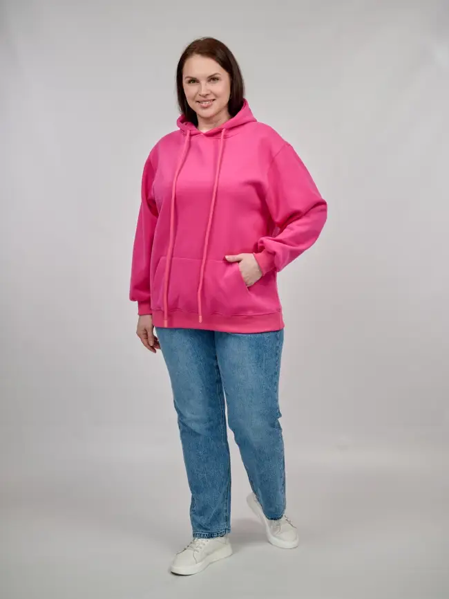 Худи 9819 Размер 50-58 фото 5