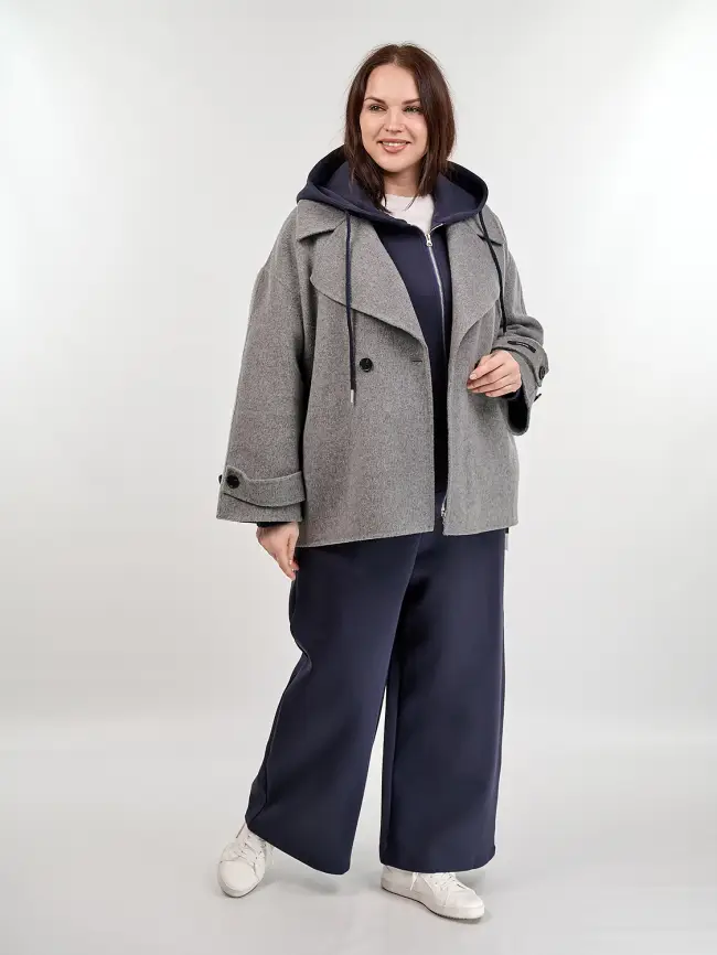 Пальто 0719 ЭттоПлюс Размер 50-58 фото 41