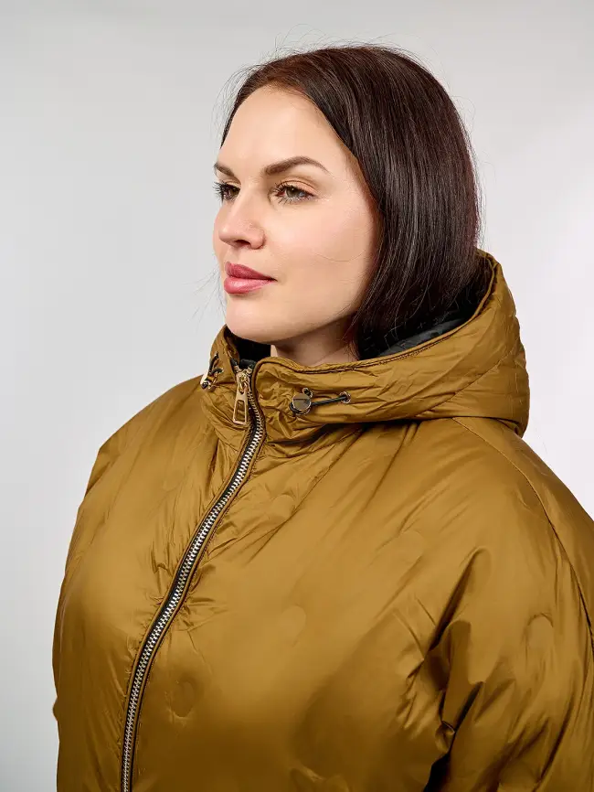 Куртка с трикотажным рукавом 6560 фото 23