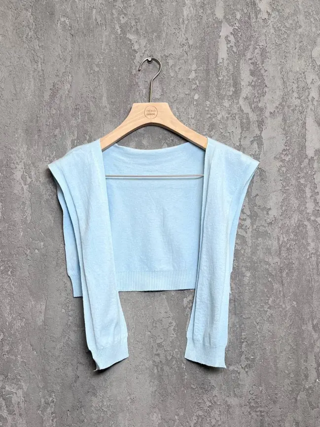 Аксессуар-накидка 1299 (голубой) Уценка фото 1