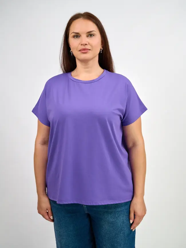 Футболка база ЭттоПлюс Хлопок 0019-1 Размер 50-58 фото 79