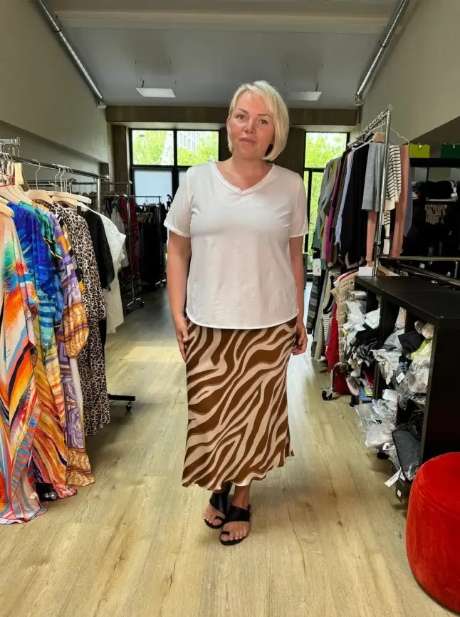 Юбка атлас (зебра) в цветах 52-54. фото 18