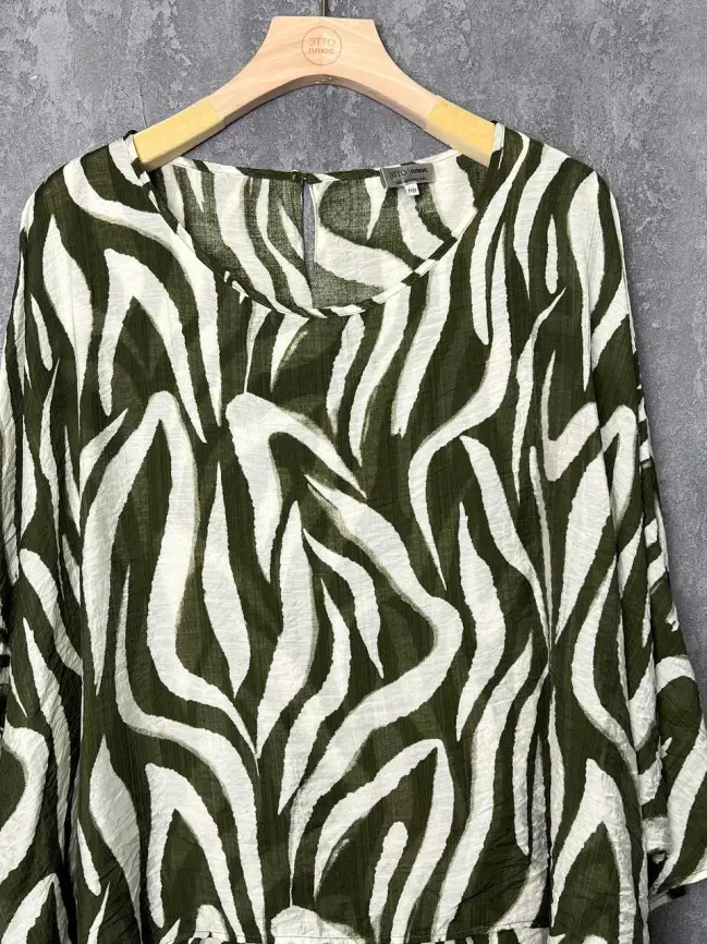 Блуза ЭттоПлюс 30059 Размер 50-58 фото 28