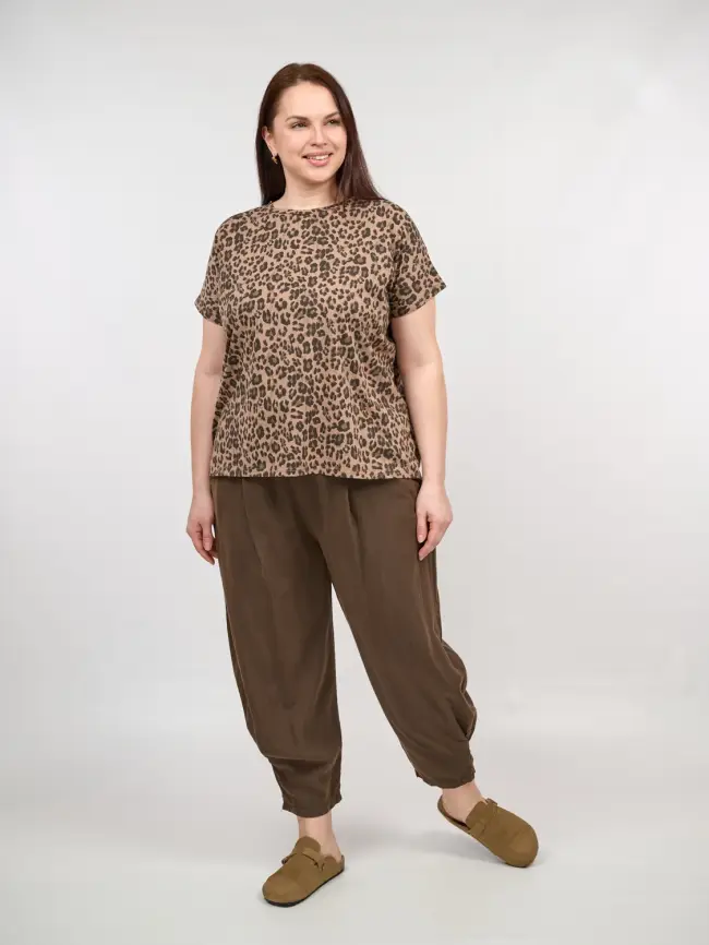 Футболка Леопард ЭттоПлюс 0019-2 Размер 50-58 фото 3