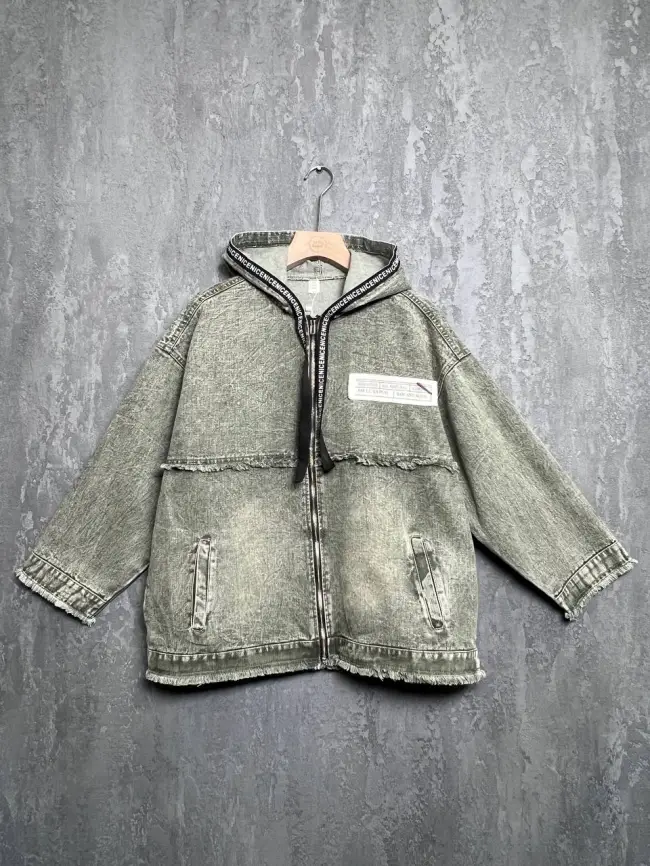Куртка джинсовая 2918 Размеры 46-54 фото 7