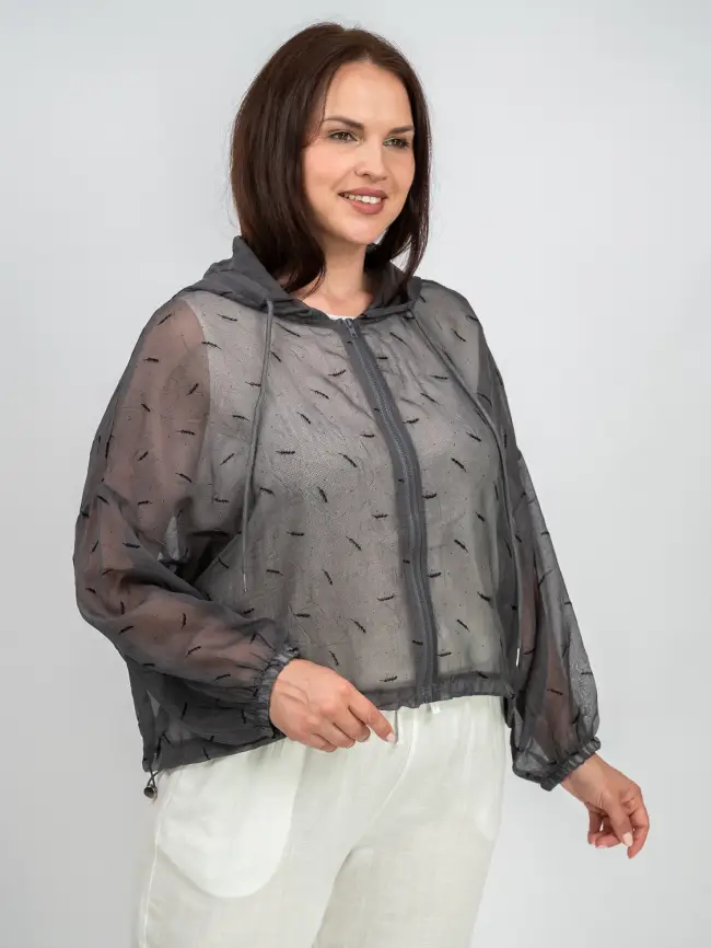 Ветровка-пыльник с принтом 6717 фото 2