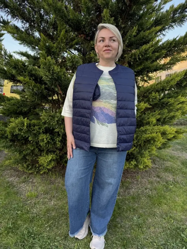 Жилет облегченный утепленный 8801 фото 150