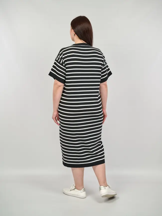 Трикотажное платье 7569 Размер 50-58 фото 5