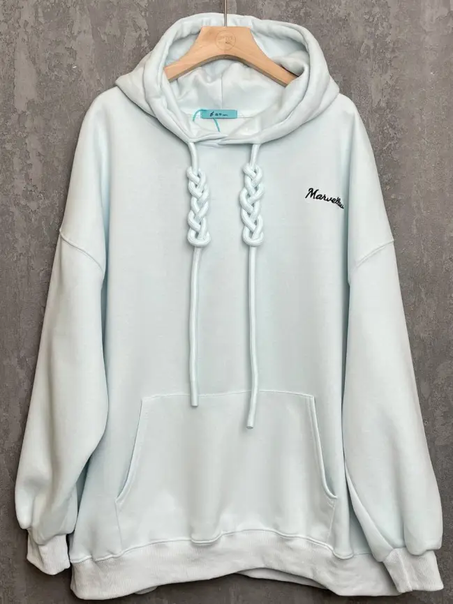 Худи оверсайз с капюшоном 21225 фото 7