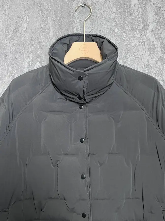 Пуховое пальто 6325 Размер 46-56 фото 14