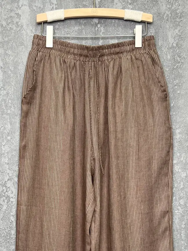 Брюки лен 25002 фото 14