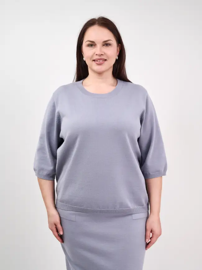 Джемпер 25412 ЭттоПлюс Размер 50-58 фото 14