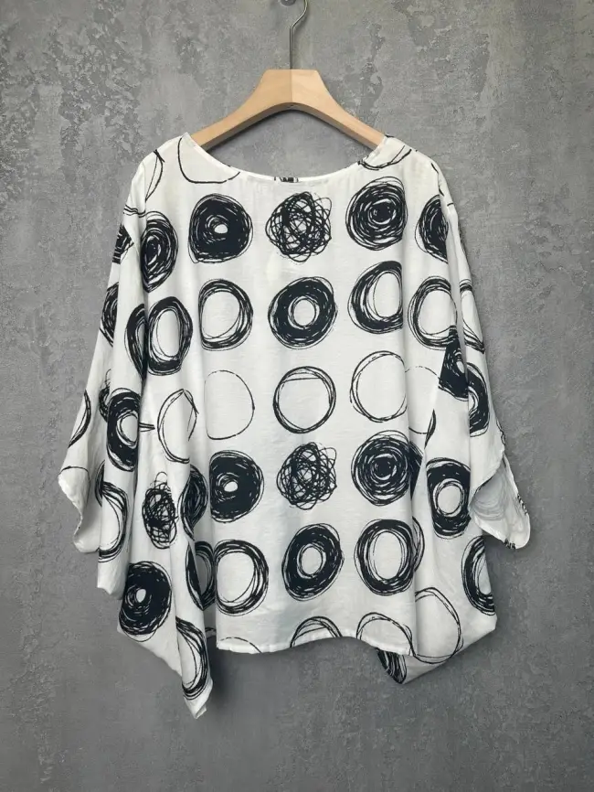 Блуза оверсайз ЭттоПлюс 31599 фото 16