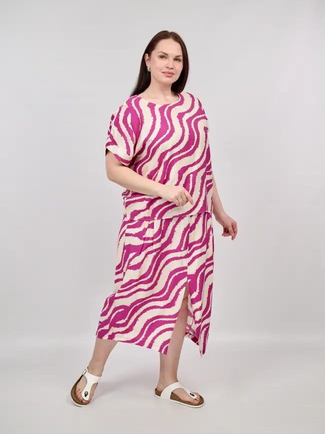 Блуза ЭттоПлюс 038 Размер 50-58 фото 7