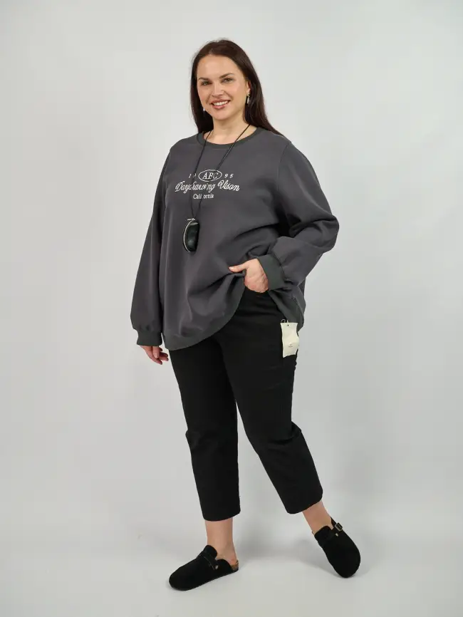 Брюки 7/8 1008 Размеры 50-58 фото 8