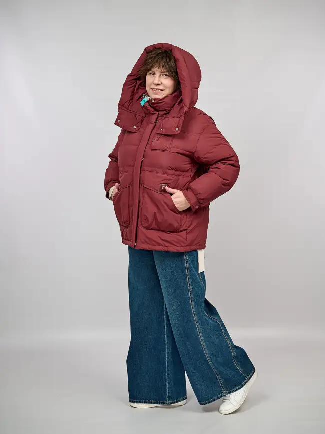 Джинсы палаццо 38785 Размеры 50-54 фото 8