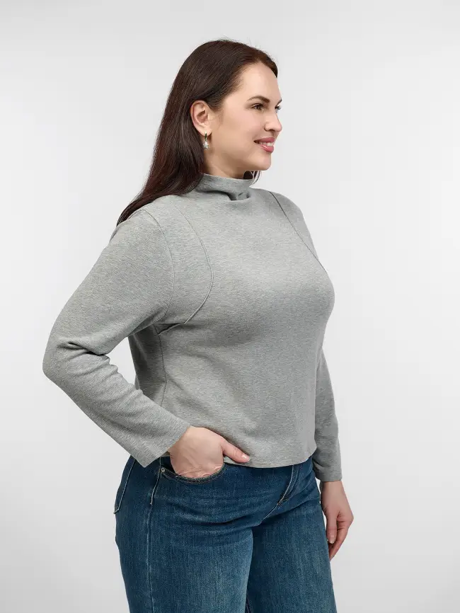 Лонгслив 64258 Размеры 50-58 фото 18