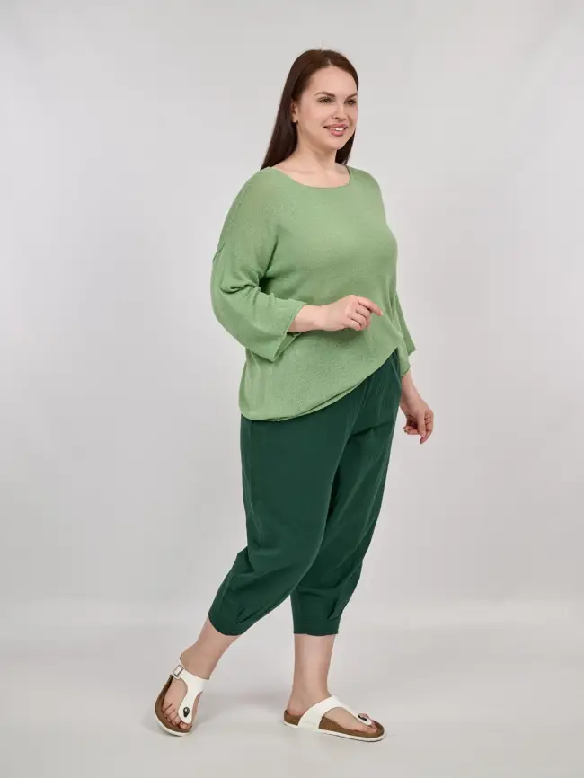 Джемпер облегченный ЭттоПлюс 25107-1 Размер 50-58. фото 50