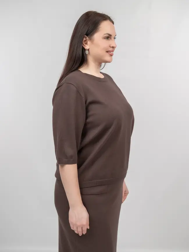 Джемпер 25412 ЭттоПлюс Размер 50-58 фото 51