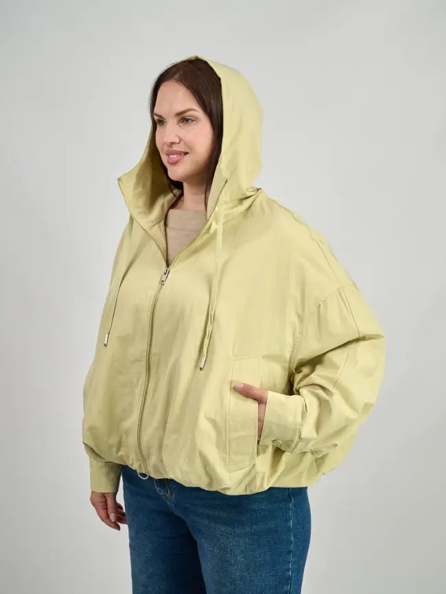 Ветровка с капюшоном 25170 Размер 50-60 фото 28