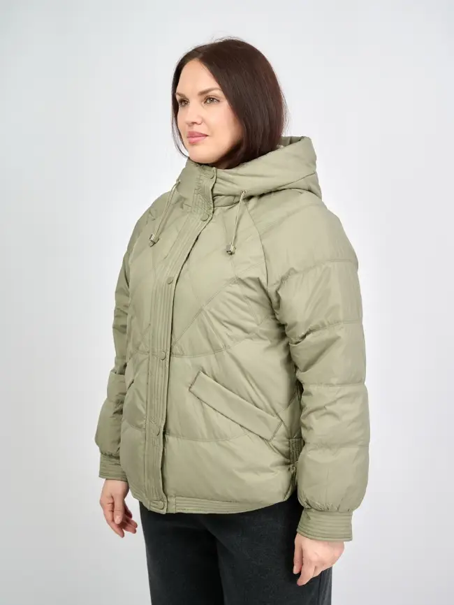 Пуховая куртка ЭттоПлюс 2553 Размер 48-52 фото 101