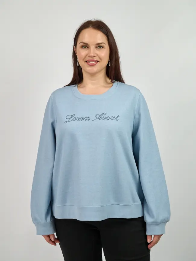 Свитшот 0528 Размер 46-56 фото 2