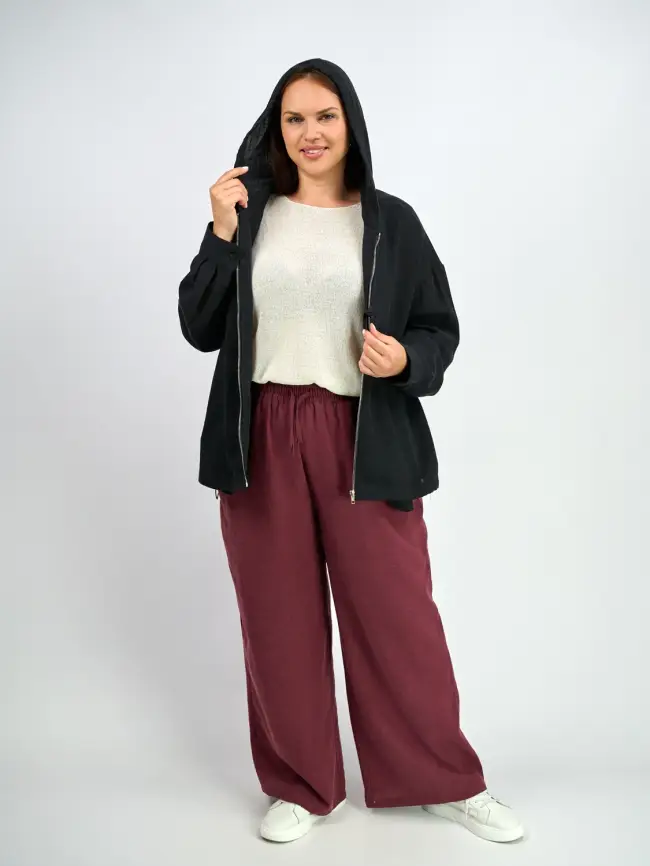 Палаццо лен 25002-2 Размер 54-58 фото 20