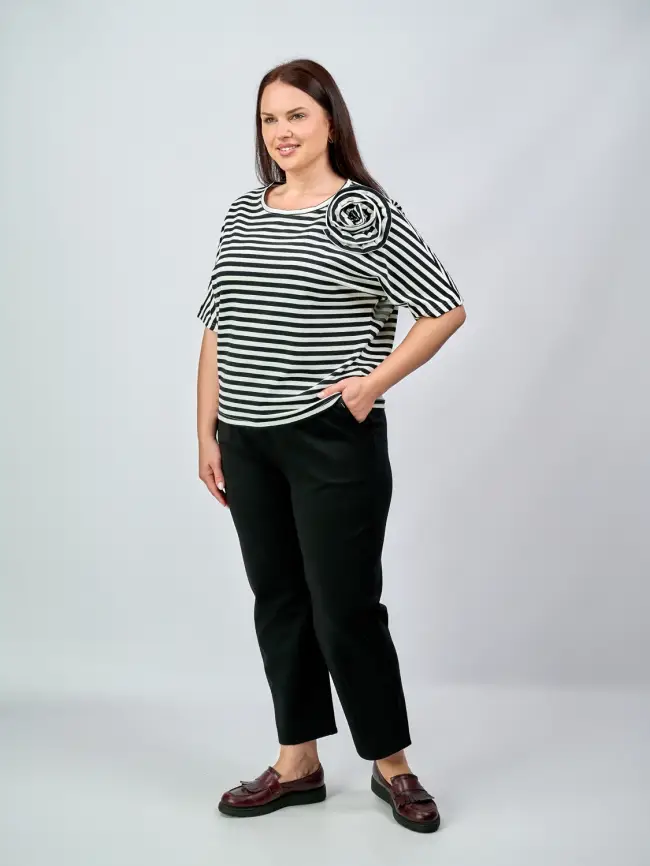 Футболка полоска ЭттоПлюс 33415 фото 42