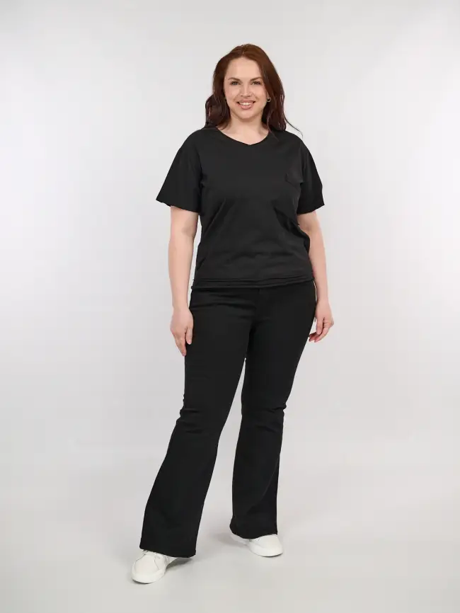 Джинсы клеш Бэст 35639 фото 78