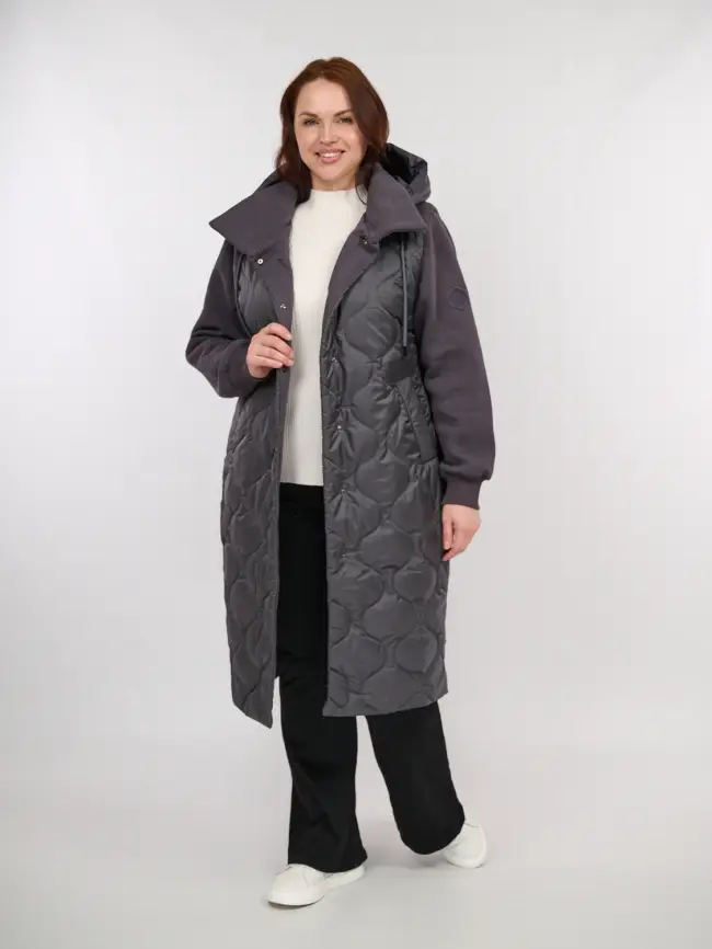 Пальто New Color 3178 Размер 52-56 фото 2