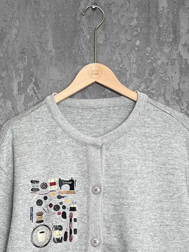 Кардиган 9129-1 Размер 50-58 фото 7