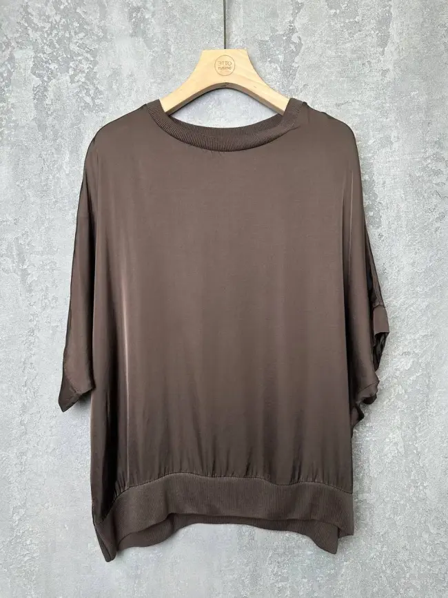 Блуза атлас 23006 фото 29