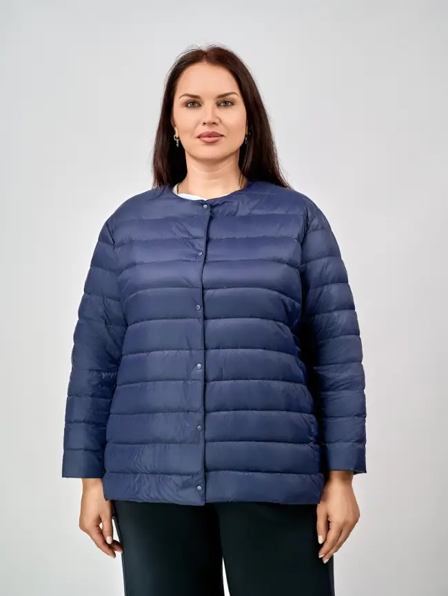 Легкая пуховая куртка 8802 фото 41