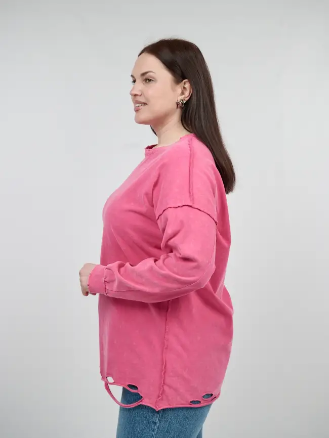 Лонгслив рваный 9938 Размер 50-56 фото 31