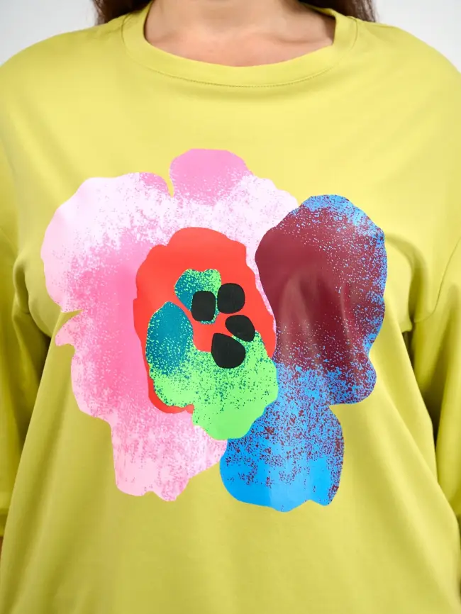 Лонгслив Цветы 25001 ЭТТОПЛЮС фото 35