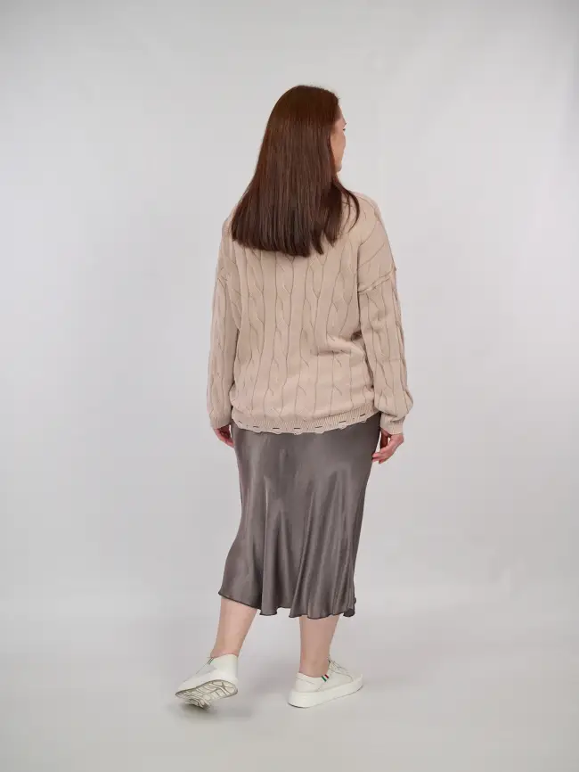 Юбка атлас 9298-1 Размер 48-56 фото 139