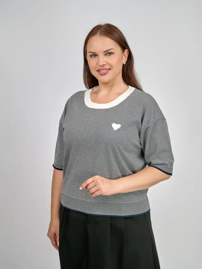 Джемпер облегченный ЭттоПлюс 25415 фото 11