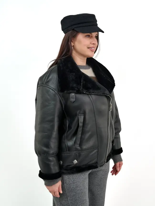 Дубленка 18829 Размер 50-54 фото 17