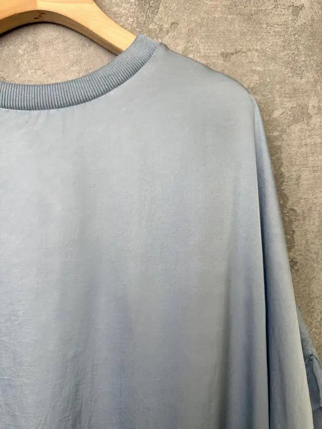 Блуза атлас 23006 фото 12